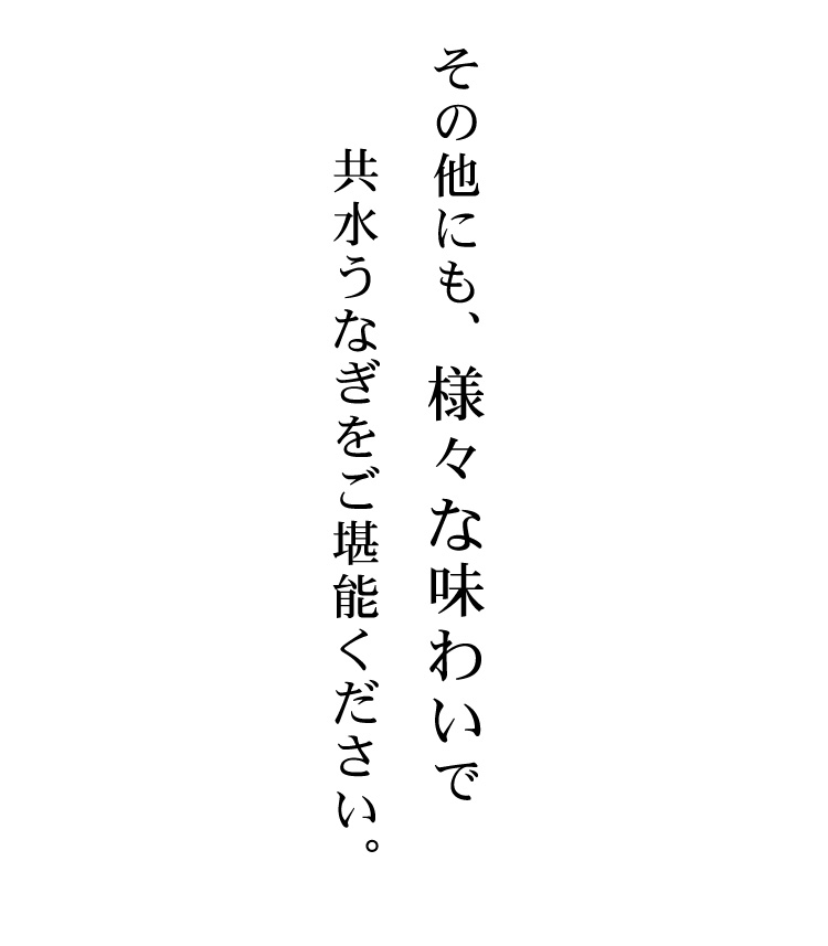 その他にも、様々な味わいで